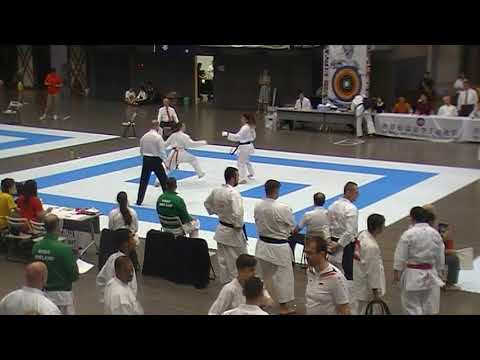 XIV WSKF World Championships 2019_Sorcha Mc Corry Kumite 2