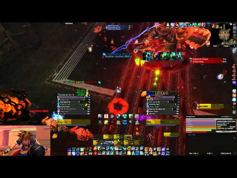 Tempest vs Heroic Dark Animus 10 man Resto Shaman PoV (Live)