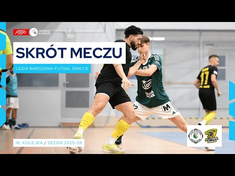 Legia Warszawa - Futsal Świecie 7:3 SKRÓT 16. kolejka (2025/26)