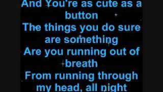 Cute- Stephen Jerzak- With On Screen Lyrics (Sing Along)