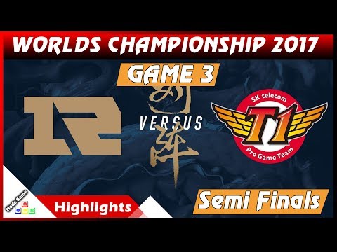 SKT vs RNG Highlights Game 3 World Championship 2017 Semi Finals