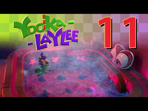 Let's Play Yooka-Laylee - Part 11: Staple Your Eyes Onto A Hot-Tub