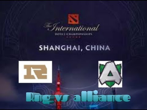 Full match rng vs alliance game 1 bo1 the international 2019