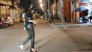 ZONA TRANS DEL BARRIO SANTA FE EN BOGOTÁ COLOMBIA