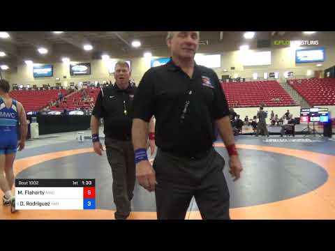 2018 Marine Corps US Open/Senior Men's Greco-Roman 67 Rnd Of 32 - Morgan Flaharty (NYAC) Vs. Dante