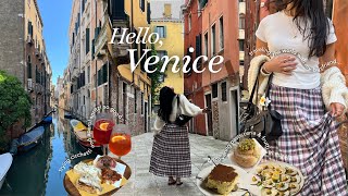 Travel vlog - a few days in venice, italy 🇮🇹🍝 | vintage shopping & cafe mornings with my bf