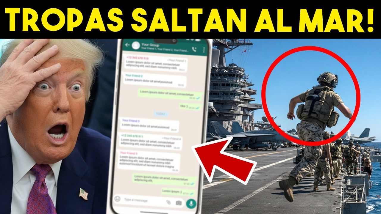 Panico máximo! IRÁN ALISTA INVASION. Ejercito EEUU se quiebra, sacan chats. Le renuncian a Trump