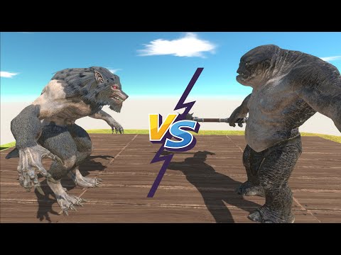 NEW UPDATE! CAVE TROLL VS WERE WOLF - Animal Revolt Battle Simulator