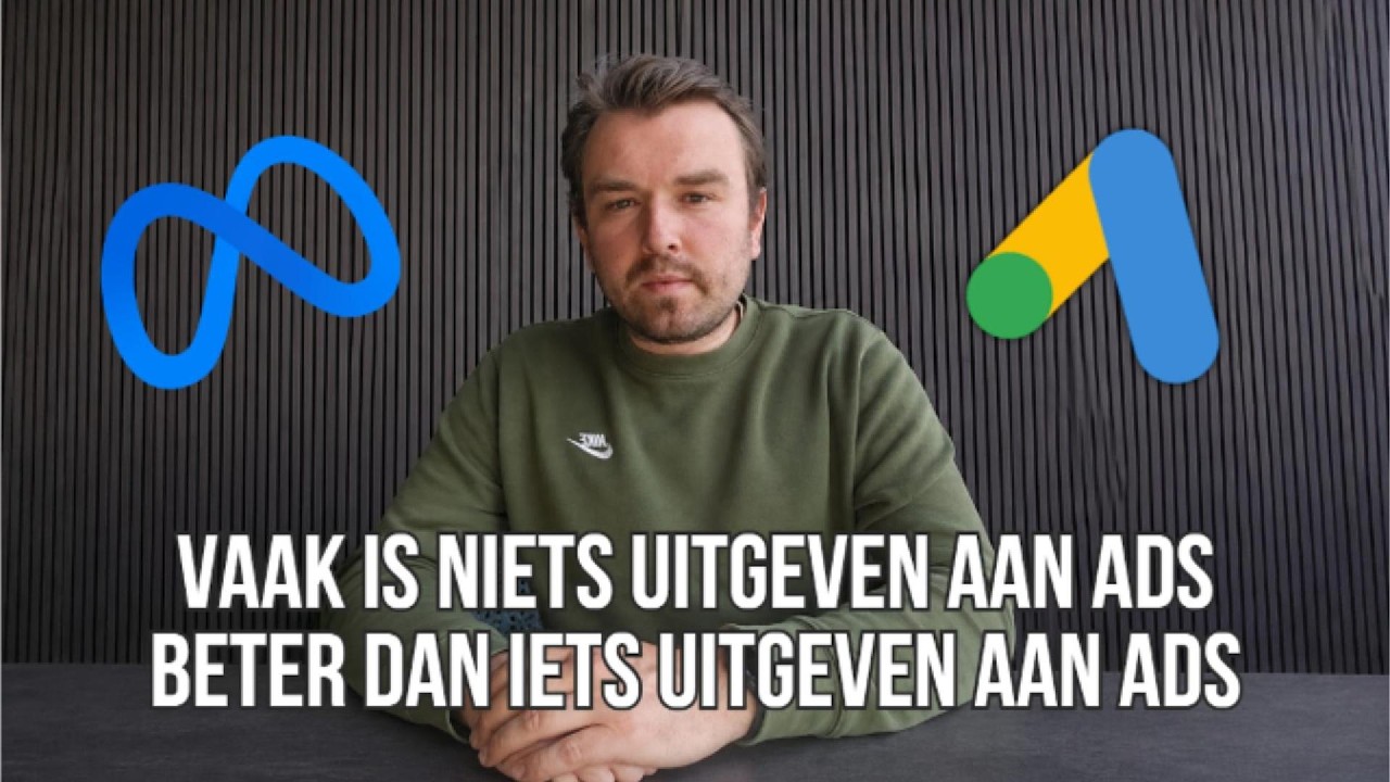 Vaak is niets uitgeven aan Ads beter dan iets uitgeven aan Ads