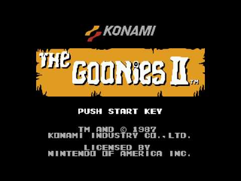 the goonies nes walkthrough