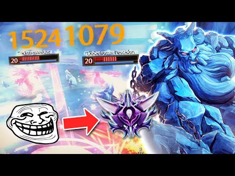 Is My FULL DAMAGE YMIR JUNGLE Enough To Carry This Ranked SMITE Game?