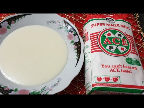Maize meal porridge/Cornmeal porridge /healthy breakfast porridge/How to make mealie pap porridge