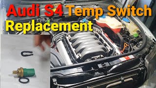 Audi S4 4.2 Temperature Sensor Replacement...