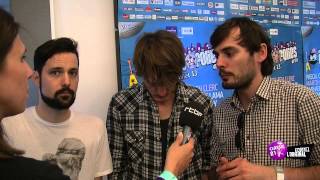Puggy en interview aux Francofolies de Spa 2013 avec Classic 21