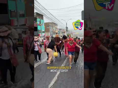 🔴 AGARRAN A GLOBAZOS A MICHELLE SOIFER‼️😱👀#Perú #Callao #MiPerú #Ventanilla #Reel #Viral