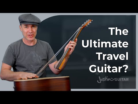 Travel Guitar Review - Carbon Fiber vs. Wood Guitars Unboxing