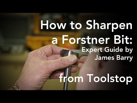 How to Sharpening a Forstner Bit - Expert Guide by James Barry