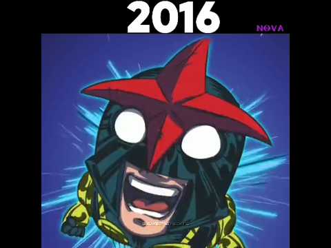evolution of Nova (2009-2016)#evolution#nova#youtubeshorts#shorts#trending#viral#marvel