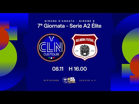 Laborvetro CLN CUS Molise-Sulmona Futsal 3-3 | 7ª giornata | Serie A2 Élite 2025/2026 - Girone B