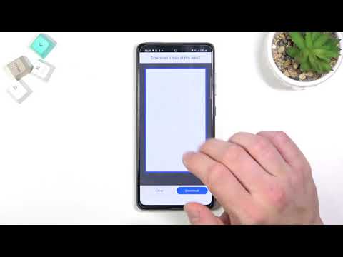 How to use Google Maps Offline on SAMSUNG Galaxy A52s - Offline Mode in Google Maps