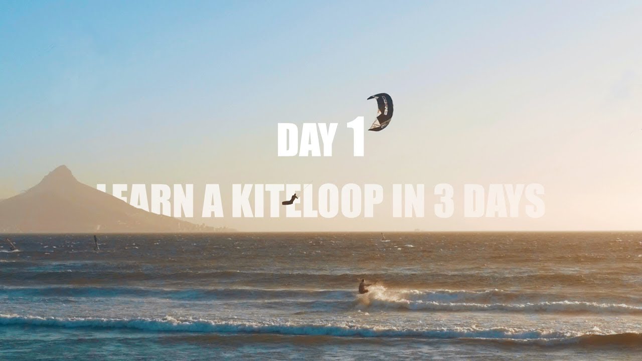 Learn a KITELOOP in 3 DAYS - Episode 1