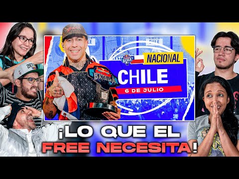 🪄¡ESTO ES LO QUE NECESITA EL FREE!💯- COLOMBIANOS REACCIONAN a la NACIONAL de RED BULL CHILE 2025
