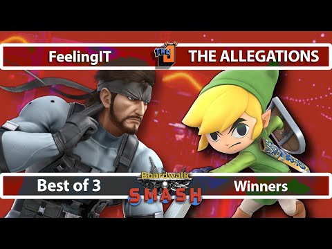 Post Cirque BWS - FeelingIT (Snake) vs THE ALLEGATIONS (Toon Link) - Winners R2 - CFL Smash Ultimate