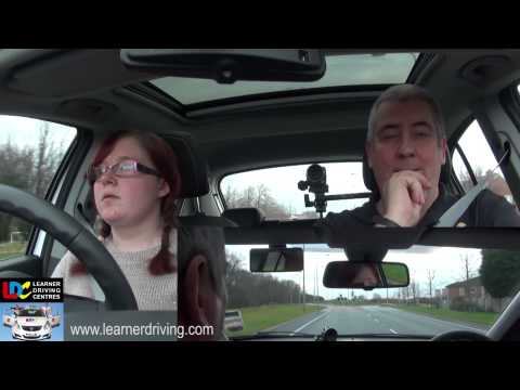 Nikki's 16th driving lesson   Dual carriageways