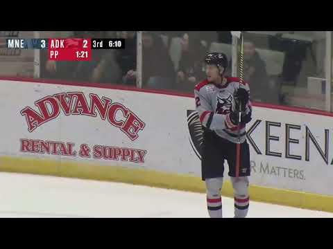 Maine Mariners @ Adirondack Thunder highlights - 4/2/22