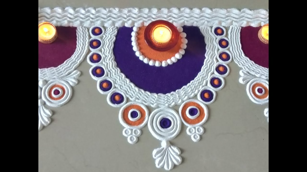 Watch video Innovative Diwali Special Border Rangoli Designs|Sanskar Bharti Rangoli|Rangoli by Shital Mahajan. Now Innovative Diwali Special Border Rangoli Designs|Sanskar Bharti Rangoli|Rangoli by Shital Mahajan.