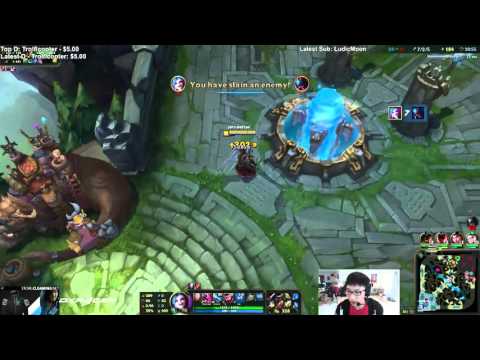 Sick Jinx ult by Doublelift