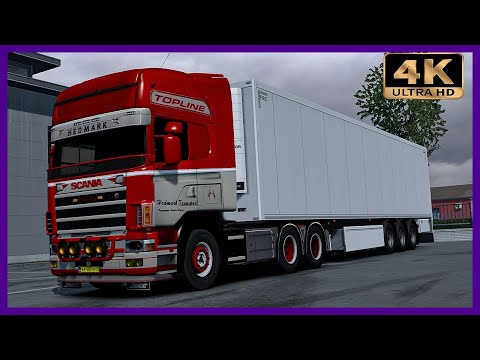 SCANIA 164L ex. P.Bjarne Andersen - Denmark | Euro Truck Simulator 2 “4K” Gameplay