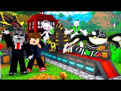 ESCONDEMOS a FÁBRICA de POKÉMON MEGA e SHINY no MINECRAFT