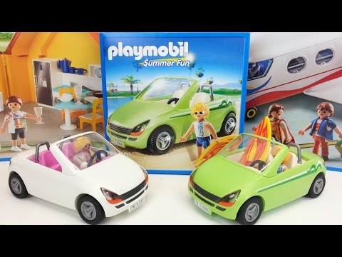 Playmobil Surf Roadster Cabrio unpacking seratus1 German Summer Fun
