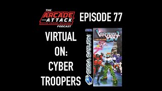 Virtual On: Cyber Troopers (SEGA's Arcade & Saturn Mech-Fighting Classic) : AA POD 77