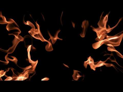 Fire and Flame Overlay 21 - Royalty Free Green Screen Footage