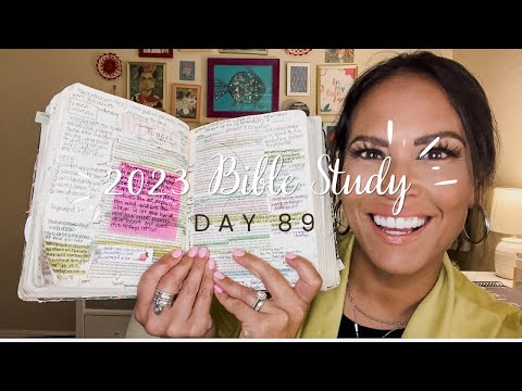 Study the Bible in One Year: Day 89 Judges 1-2 | Bible study for beginners