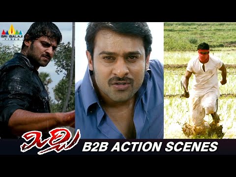Prabhas Back to Back Non Stop Action Scenes | Mirchi Movie Fight Scenes @SriBalajiAction