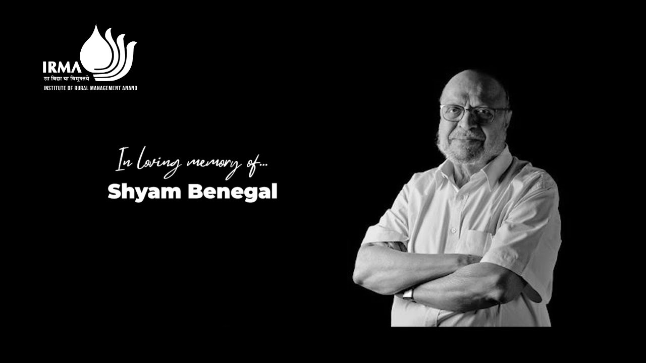 IRMA – A Tribute to Shyam Benegal by IRMA Students
