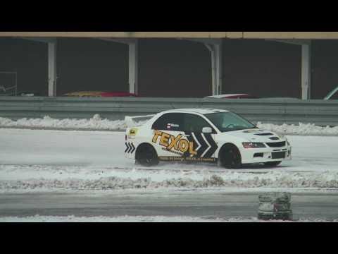 Grzegorz Waszkowski - Mitsubishi Lancer EVO VII - SuperOES I El. - Tor Kielce 29-01-2011