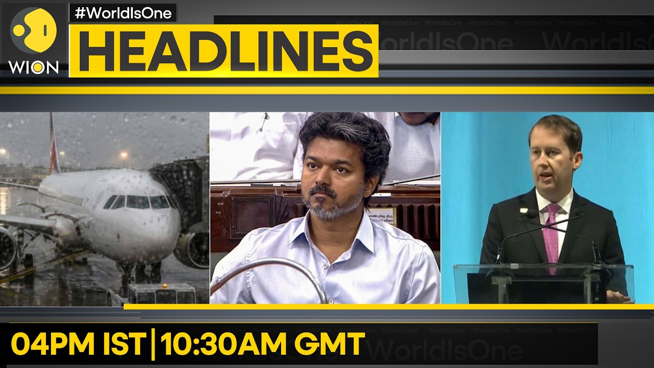 Delhi Downpour: 15 Flights Diverted | CM Vijay Announces Free LPG Scheme| WION Headlines