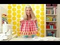 How To Sew A Simple Skirt A Single Layer AND A Double Layered Skirt
