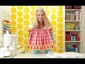 How to sew a Simple Skirt: a single layer AND a ...