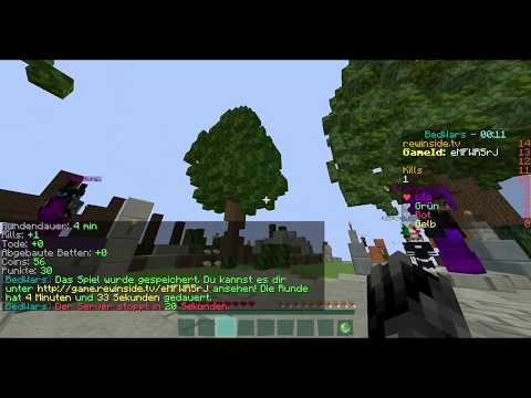 The No-German-Word-Challenge!!! Minecraft Bedwars Folge 12 mit Erdmanns only Englisch!!! :D