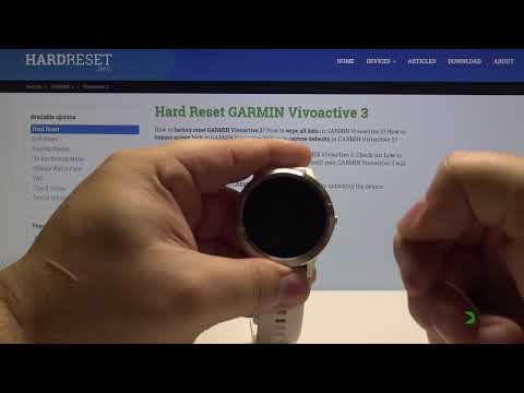 How to Soft Rest GARMIN Vivoactive 3 - Force Restart
