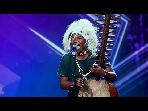 Sinaubi Zawose from Tanzania performs his traditional MUSIC on East Africa's Got Talent