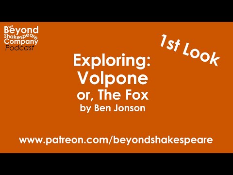 Volpone, or The Fox (Beyond Shakespeare, webcam, 2023)