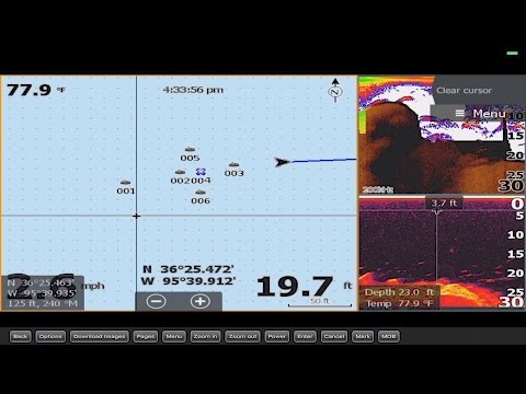 Lowrance HDS :: WAYPOINTS - Setting, Fishing, Management