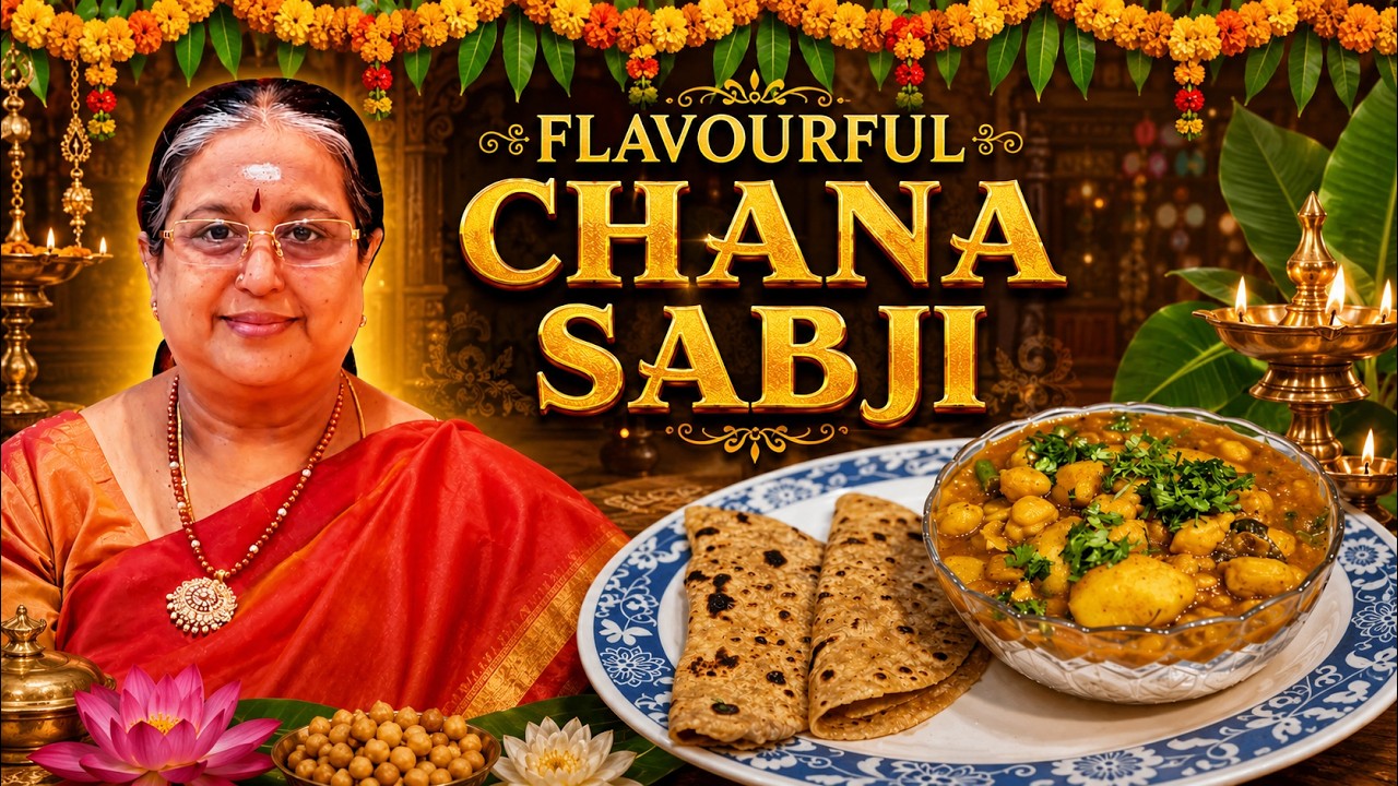 Flavourful Chana Sabji 🥔🧆🔥 | Chana Potato Curry | Healthy & Protein Rich Recipe