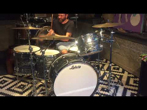 Ludwig Classic Maple, Bonham sizes - first play